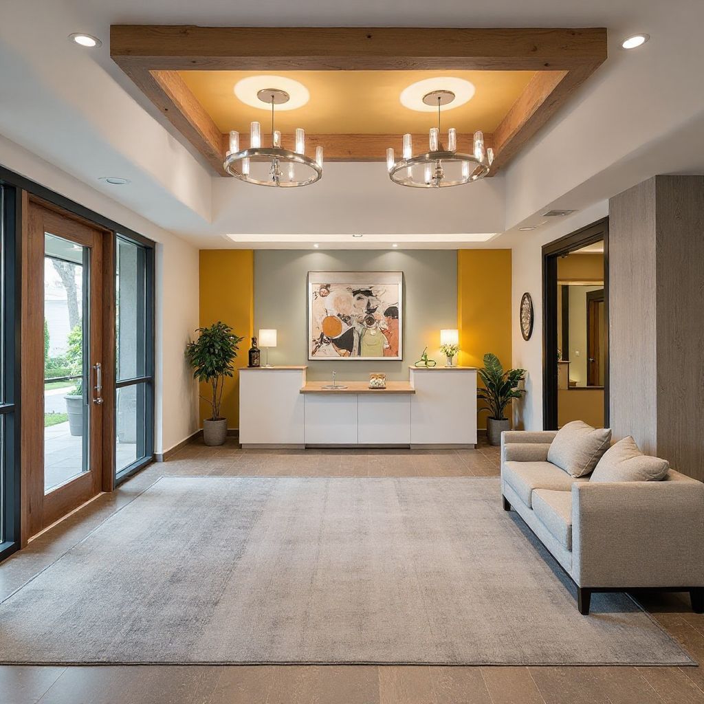 Reception and family waiting area