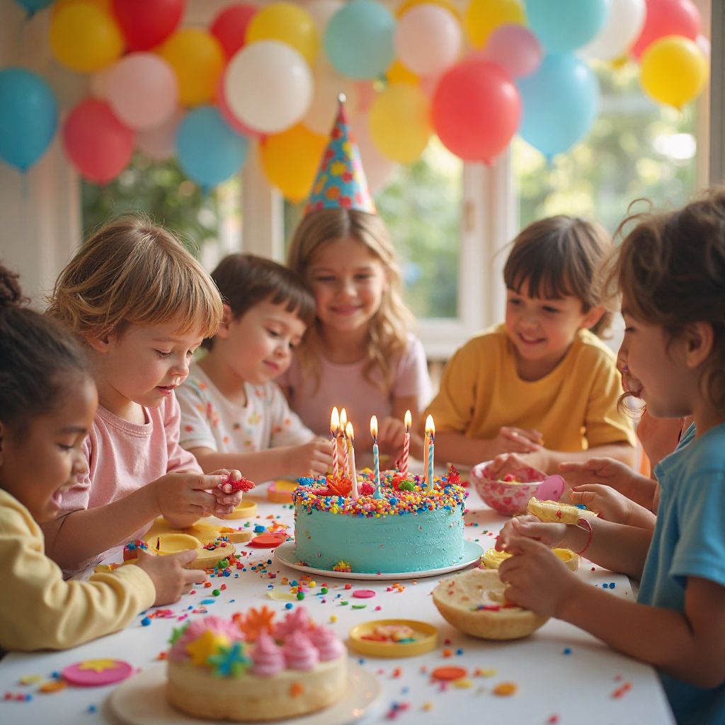 Memorable birthday party celebration