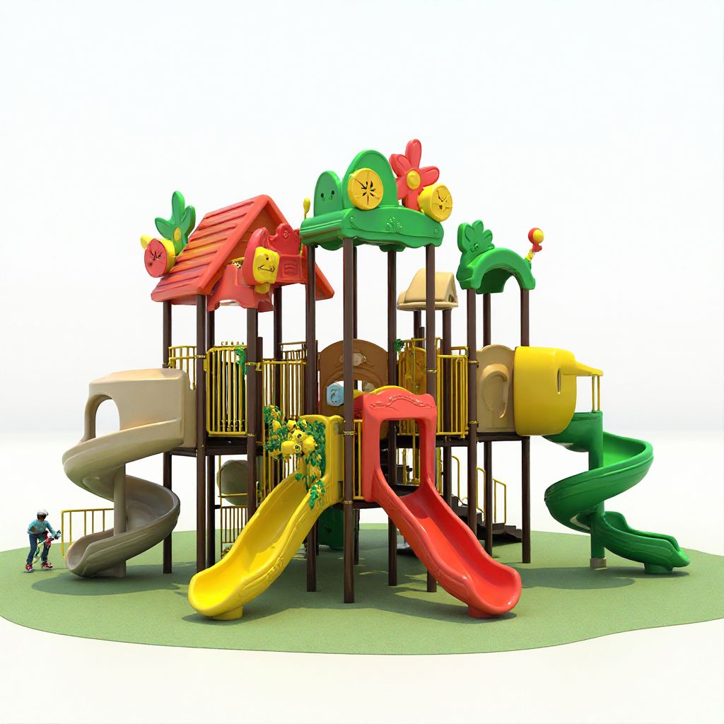 Modern innovative play equipment
